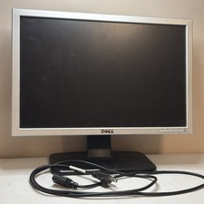 DELL SE198WFPv 19 inch Computer Monitor with Cables. Tested. Works Great picture