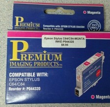 Premium Imaging Products Ink Cartridge Magenta P044320 Fits Epson C64 C84 CX6400 picture