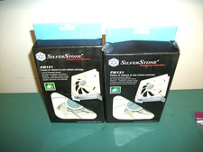 LOT OF 2 - SILVERSTONE FM121 120mm White Dual Ball-Bearing Case Fans - NEW picture