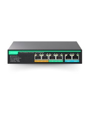 4 Ports UltraReach PoE Switch Max 2600ft (800m) Long-Range PoE picture