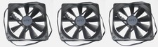 3x NZXT RF-AF12C-RB Case Fan 120 mm 3-Pin Rifle Bearing PC Fan Black picture