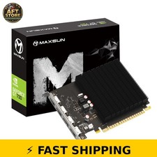 maxsun GeForce GT 730 4GB GPU - 4K Quad Monitor Support picture