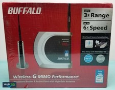 Buffalo Wireless G MIMO Preformance Repeaters Router WHR HP G54 NEW picture