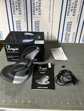Posturite Penguin Wireless Vertical Mouse LARGE Ambidextrous USB 2.4GHz (TESTED) picture
