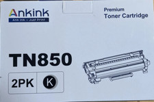 2PK-PREMIUM Compatible Toner Cartridge Replacement For Brother Tn850  Tn820 NEW picture