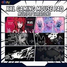 XXL Large Gaming Mouse Pad 31.5x11.8 Extended Desk Mat Non-Slip Multiple Designs picture