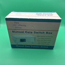 Manual Data Switch Box--DW-9ABCD new open box picture
