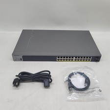 NETGEAR 26-Port PoE Gigabit Ethernet Smart Switch (GS724TP) picture