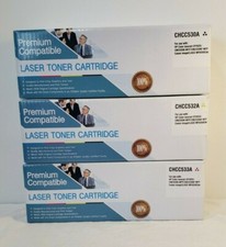 Premium Compatible laser toner cartridges CHCC530A 532A 533A  Black Yellow Magen picture