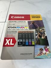 Genuine Canon PGI-250XL CLI-251XL C/M/Y/BK Ink Cartridges Value Pk 5 Cartridges picture