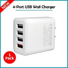 B2G1 FREE 4-Port Quick Charge 4.8A USB Wall Charger for iPad 10.9/Air 11.0/ 13.0 picture