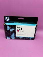 HP Bright Office Ink Cartridge DesignJet 728 Magenta 130ml - 03/2025 picture