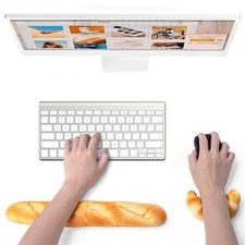 Soft Toast Bread Baguette Shape Medium, Keyboard & Mouse Wrist Support picture