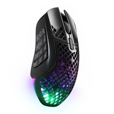 SteelSeries Aerox 9 Wireless - Holey RGB Gaming Mouse - Ultra-lightweight Wat... picture