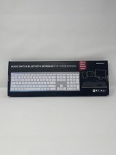 Macally Wireless Bluetooth Keyboard with Numeric Keypad, Multi Device ACEBTKEYA picture