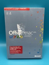 Microsoft Office 2011 Mac Full Version Academic Brand New Sealed picture