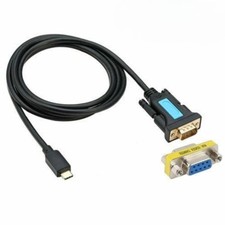 XT-XINTE 1.5m USB C To RS232 DB9 Serial Adapter Cable with Male Female Gender picture