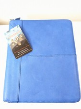 NEW Gun Tote'n Mamas Ipad Tablet Concealed Carry Case Leather Adjustable blue picture