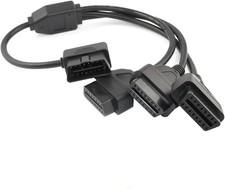 OBD2 Splitter Cable,OBD-II Extension Cable,1 Male to 3 Female Car Diagnostic ... picture