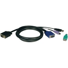 Tripp Lite By Eaton Connectivity P780-010 10Ft Usb/Ps2 Kvm Cable Kit B040 / picture