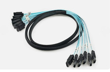 Long SATA 3.0 Cable for Server Hard Disk Data Cable 6,6 Gbps High Speed 6pcs/Set picture