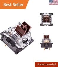 32-Pack Brown Tactile Switches for Mechanical Keyboards - Silent and Responsive picture