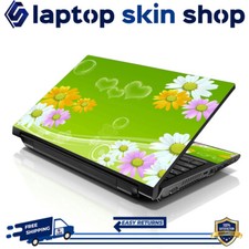 Laptop Skin Sticker Notebook Decal Sunflower Floral  for Dell Apple Asus 17