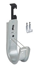 ICC 2″ Batwing J-Hook Cable Mgmt Hooks w/ Retainer Clip – Galvanized Steel 6PK picture