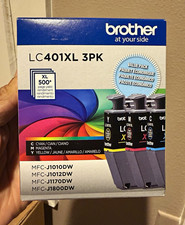 Brother LC401XL 3PK XL Ink Cartridges CMY Value Pack for MFC-J1010DW picture