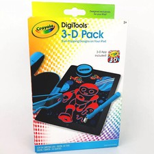 Crayola DigiTools 3D Effects Pack for iPad NEW Digital Coloring Designs BN26 picture