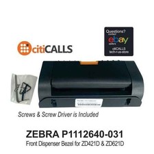 Zebra P1112640-031 ZD421d/ZD621d Dispenser, Front Bezel picture