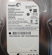 ST3500418AS 9SL142-240 FW:AP73 WU Apple#655-1564F 500gb Sata Hard drive picture