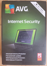 AVG INTERNET SECURITY 1 PC 1 2017 FOR WIN XP, 7, 8.1 Vista & 10 - NEW READ picture
