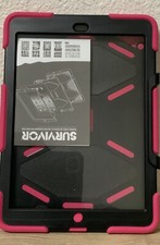 📀 Survivor All Terrain Case Pink / Black For iPad Air picture