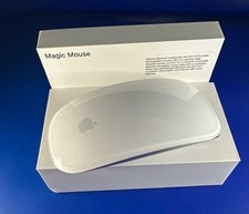 Apple Magic Mouse A1657 MK2E3AM/A White Silver Bluetooth Tested Working w/ Box picture