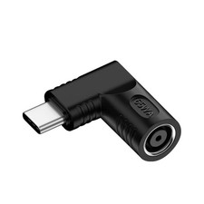CY Adapter DC 20V Jack 7.9 * 5.4mm Input to USB-C Type-C Output Black 7954mm picture