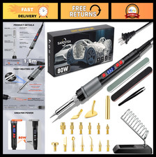 22-in-1 3D Printer Tool Kit | LCD Soldering Iron, Fast Heating, Brass Tips & Nut picture
