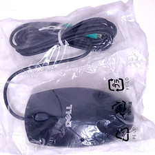 Dell Ball Corded Mouse Model MO71KC PS/2 Connection For Green Port 0F2854 picture