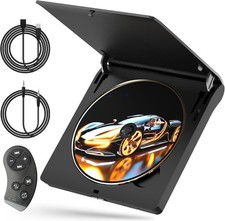 Cd Player for Car - External Car CD Player with Steering Wheel Remote, Plug &... picture