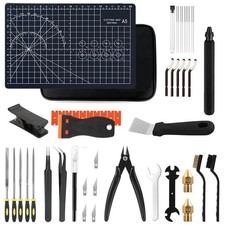 52pcs 3D Printer Tools Kit Accessories Nozzle Cleaning,Scrapers,Finishing Tools picture