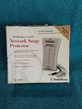 10/100 Base-T LAN Network Surge Protector  Radio Shack 61-2144 * picture