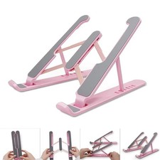 Adjustable Laptop Stand Portable Foldable Notebook Computer Holder Desk Tablet picture