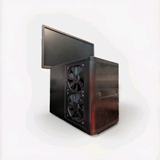 Silverstone ‎CS-DS380B Mini-ITX NAS Computer Case - Black picture