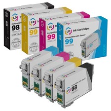 LD Replacement Ink for Epson T098 T099 4 Set T098120 T099220 T099320 T099420 picture
