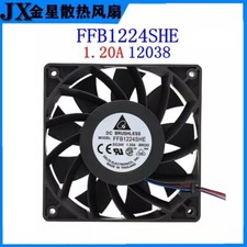 Delta FFB1224SHE 12038 DC24V 1.2A 12CM 3-Wire Inverter Cooling Fan picture