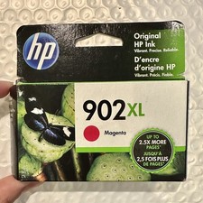 HP 902XL High Yield Ink Cartridge - Magenta Exp 02/2022 ~ NEW Sealed Box picture