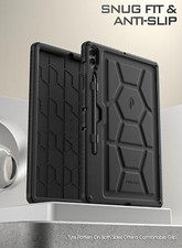 Poetic For Galaxy Tab S9 FE+ Plus Case Shockproof Kids Friendly Silicone Black picture