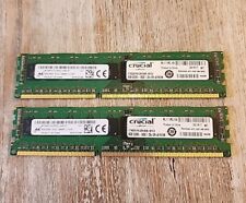 Lot of 2 Micron MT18KSF1G72PDZ-1G6E1FF PC3L-12800R DDR3 memory (2X8GB) picture