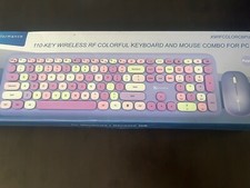 X9 Performance Purple Keyboard and Mouse Combo - For Windows  & Chrome OS 2.4G picture