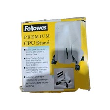 Fellowes Mobile CPU Stand Computer Tower Stand with Caster Wheels Fits Most PC picture